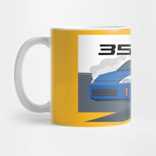 car 350z drift blue Mug